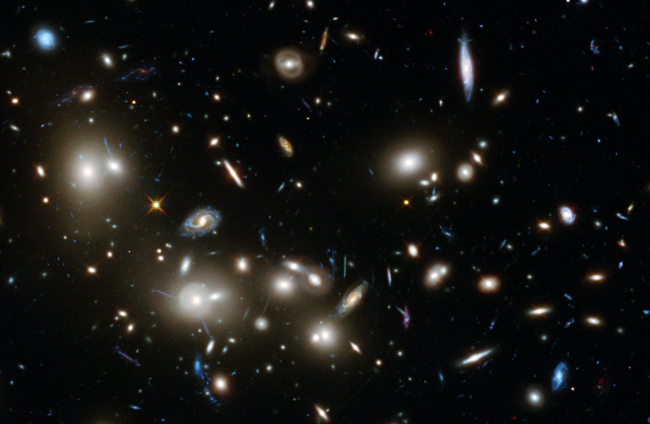 El espacio entre galaxias no está vacío