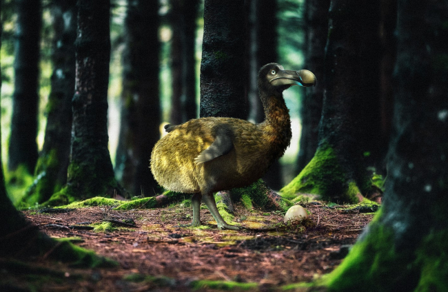 El dodo es una de las especies extintas más famosas