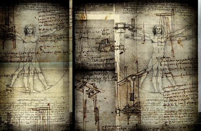 Da Vinci y la gravedad