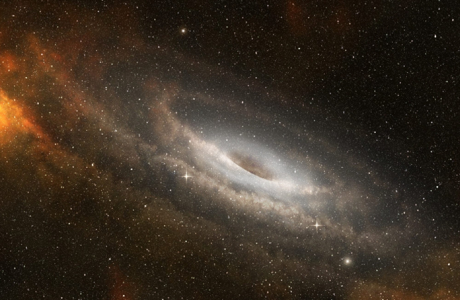 Descubiertas estrellas en formación alrededor del agujero negro supermasivo