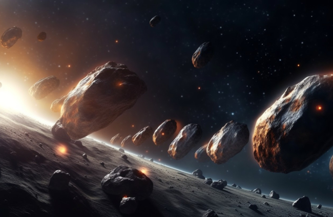 Un nuevo cinturón de asteroides se está formando más allá de nuestro sistema solar