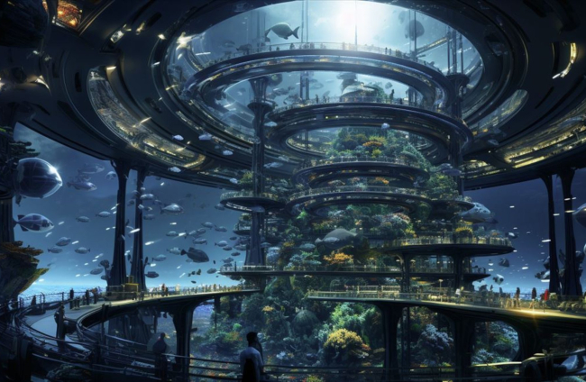 El futuro de la exploración oceánica: submarinos autónomos y ciudades subacuáticas