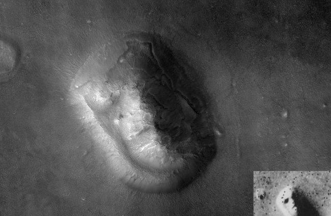 La famosa cara de Marte