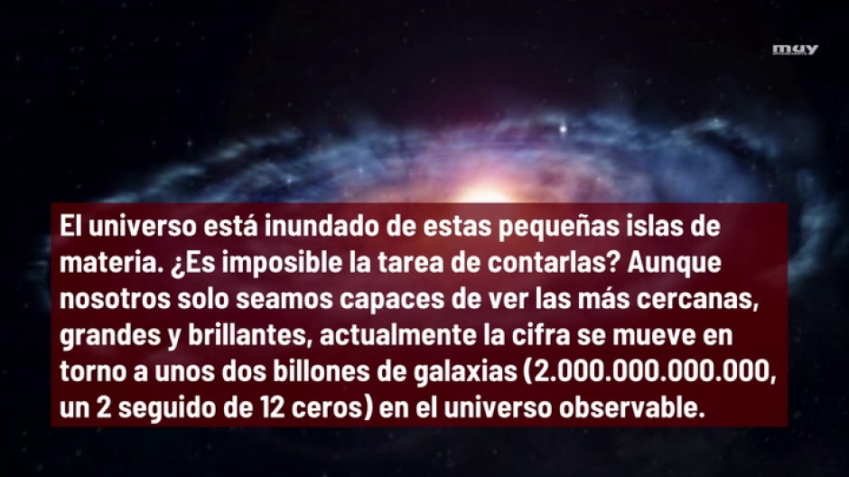 ¿Cuántas galaxias hay en el universo?