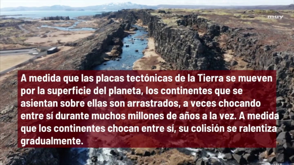 Científicos españoles demuestran que los continentes crecen al chocar dos placas tectónicas