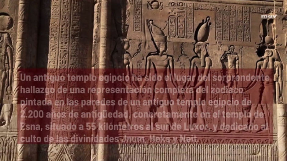 Encuentran Un Zodiaco Prehistorico Completo En El Templo Egipcio De Esna