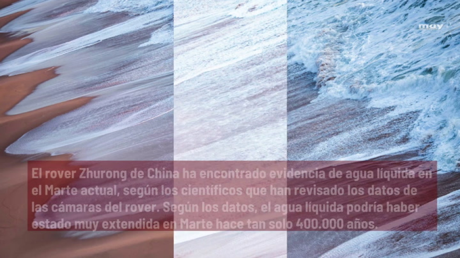China Encuentra Evidencia De Agua Líquida Reciente En Dunas De Marte