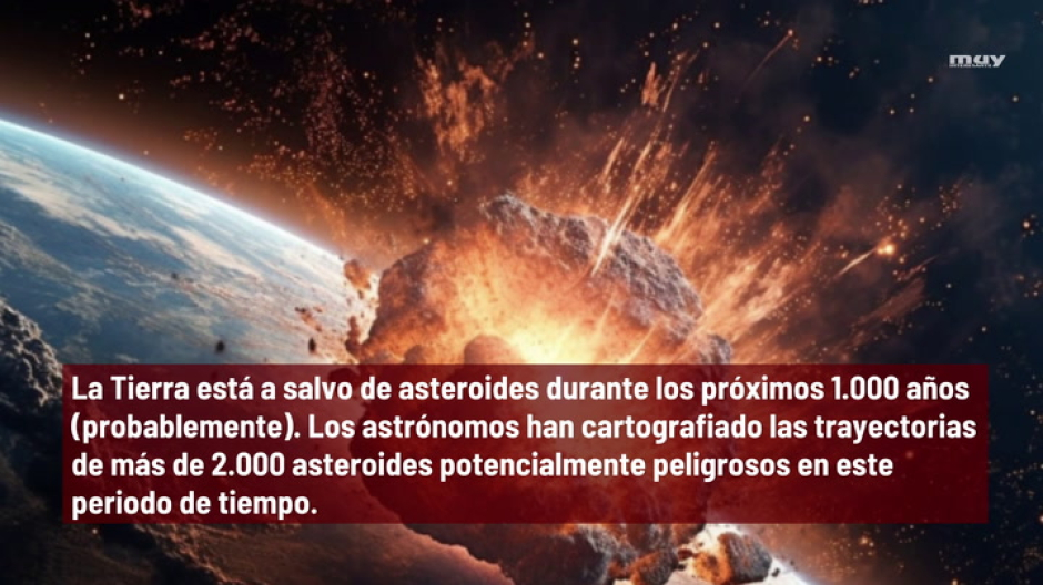 La Tierra Está A Salvo De Asteroides Durante Los Próximos 1.000 Años  Probablemente
