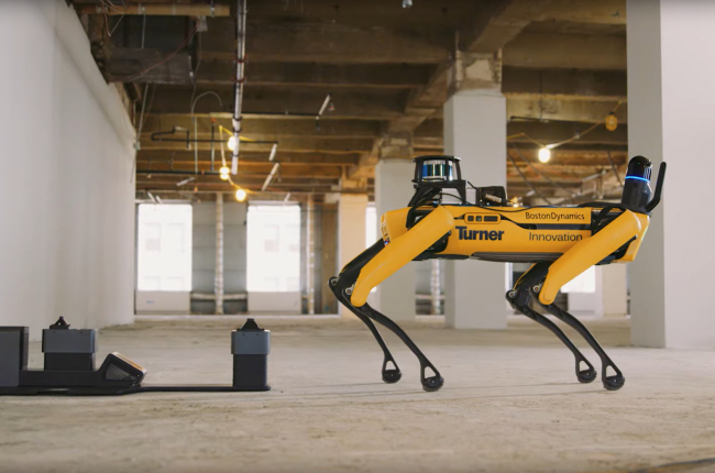 Spot, un robot de movilidad avanzada capaz de atravesar obras.