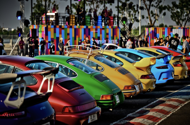 Paleta de colores en un año muy especial para Porsche