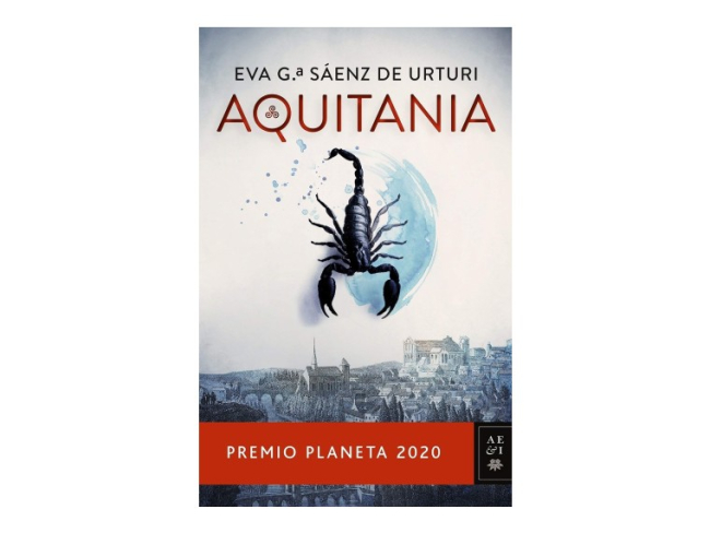 Aquitania, de Eva García Sáenz de Urturi. Amazon.