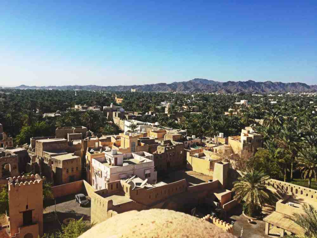Mascate, capital de Oman.