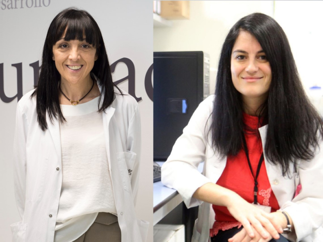 Dras. Gema Moreno-Bueno y Laura Muinelo, coordinadoras del proyecto PerMed: Manejo Clínico Personalizado del Cáncer de Endometrio mediante Biopsia Líquida, Genómica e Inteligencia Artificial (ECLAI)