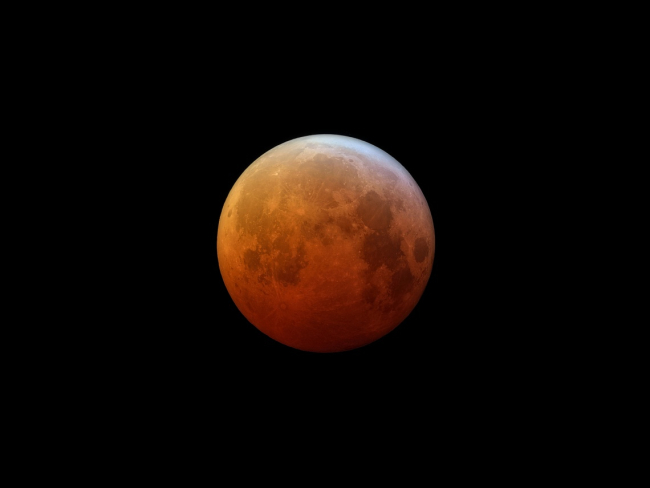 Wikimedia | Luna durante la fase total del eclipse