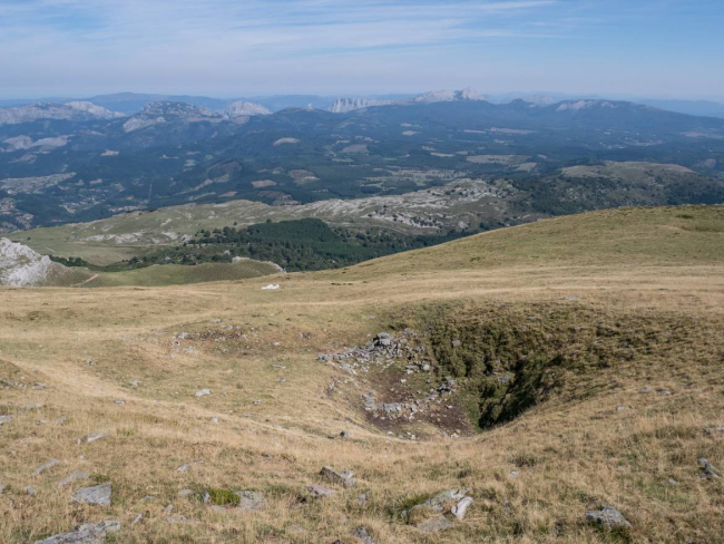 Dolina al suroeste de la cumbre del Gorbea, en el País Vasco. / Basotxerri, Wikicommons