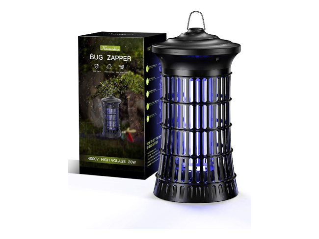 Lámpara antimosquitos Kasmotion. Amazon.