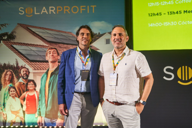 Roger Fernández y Oscar Gómez, cofundadores de SolarProfit.