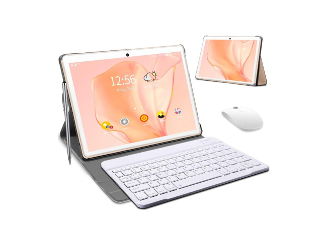 Tablet con teclado Aoyodkg. Amazon.