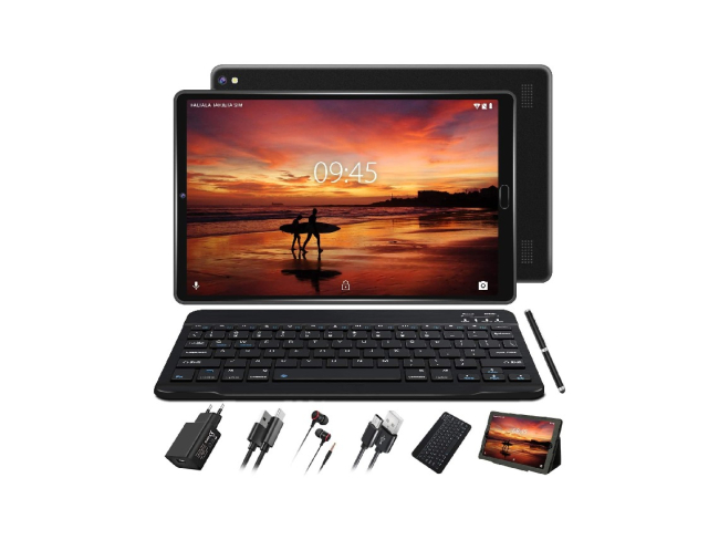 Tablet con teclado Goodtel. Amazon.