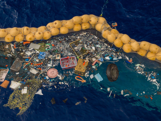 Crédito: The Ocean Cleanup
