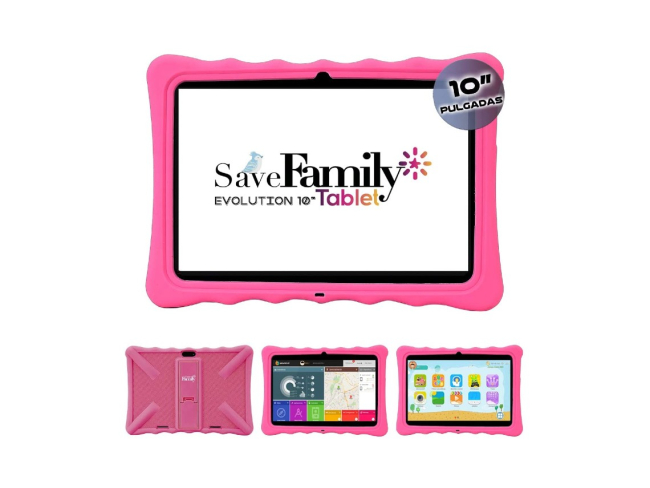 Tableta para niños SaveFamily 10''. Amazon.
