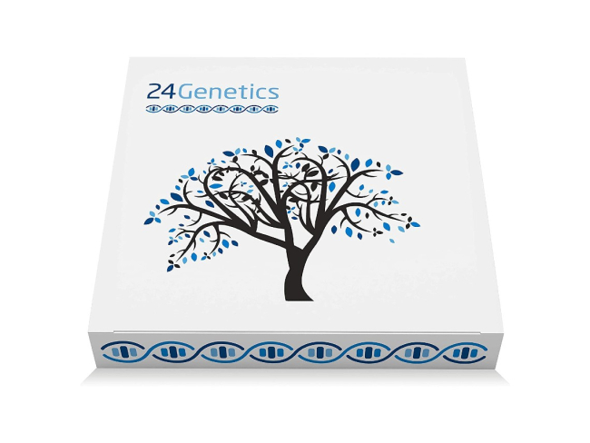 Test de ADN 24 Genetics 6 en 1. Amazon.