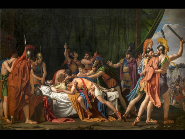 'La muerte de Viriato, jefe de los lusitanos', de José de Madrazo y Agudo. Imagen: Museo del Prado.