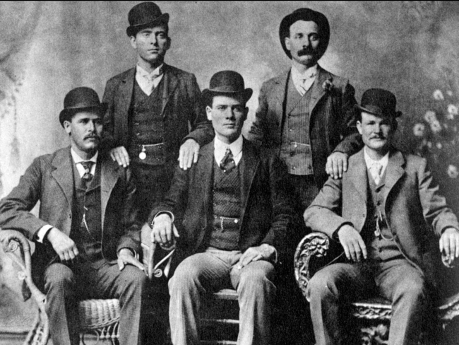 La banda de Butch Cassidy y Sundance Kid. Imagen: Encyclopedia Britannica.