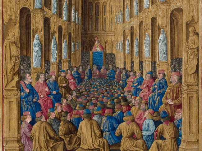 Concilio de Clermont. Imagen: Wikimedia Commons
