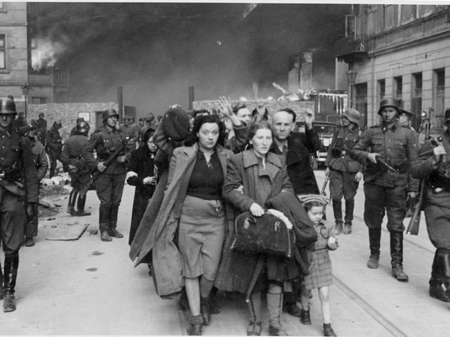 El gueto de Varsovia fue el escenario de la mayor acción de la resistencia judía. Imagen: Wikimedia Commons.
