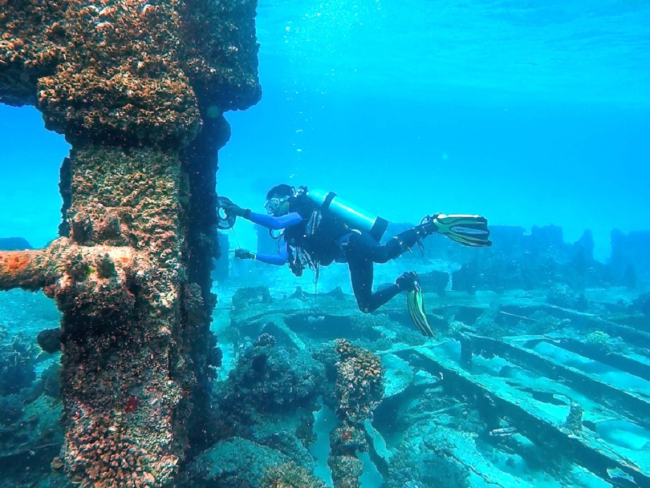 Intervención arqueológica submarina. Imagen: Wikicommons