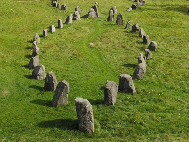 La tumba de Badelunda (Suecia). Imagen: Wikicommons