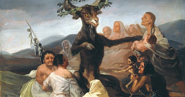 El Aquelarre, cuadro de Francisco Goya