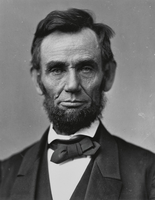 Retrato de Abraham Lincoln. Foto tomada el 8 de noviembre de 1863, once días antes de su famoso discurso de Gettysburg. Wikimedia.