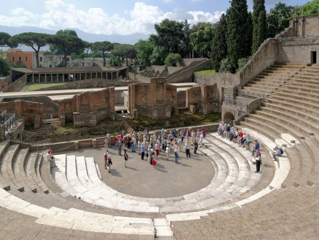 Teatro de Pompeya | Wikimedia