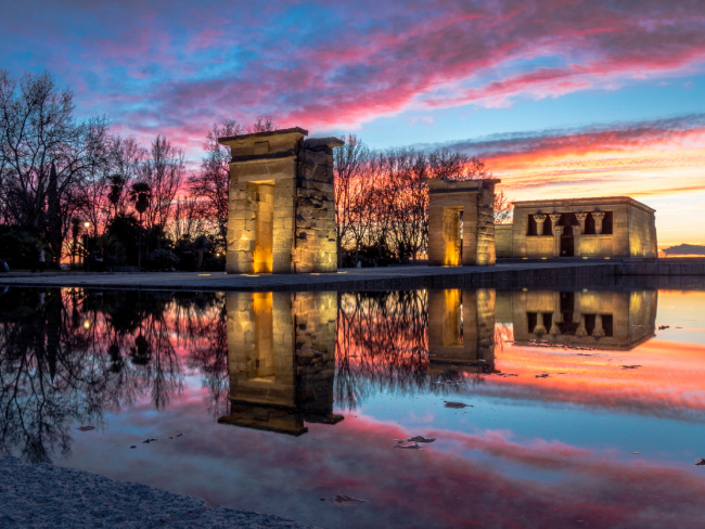 Templo de Debod, Madrid. Imagen: iStock Photo