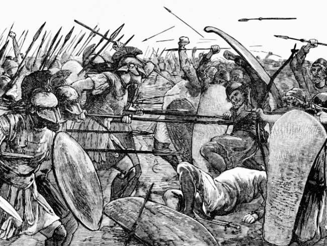 Batalla de Platea. Imagen: Wikimedia Commons