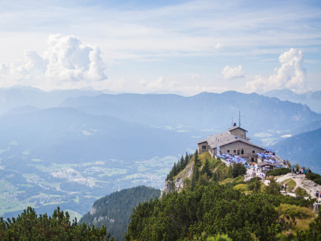 La residencia de recreo de Adolf Hitler en los Alpes alemanes. Imagen: iStock Photo