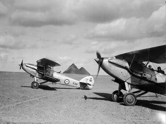Aviones de la RAF en Egipto. Imagen: Getty Images