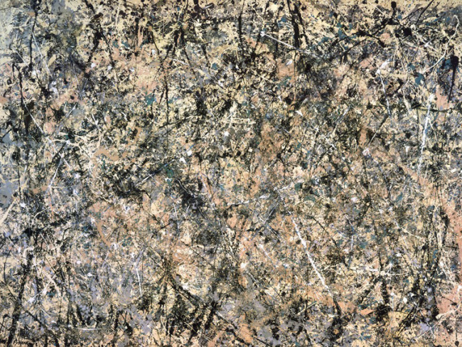 Número 1, 1950 (Bruma lavanta), Jackson Pollock (1950) / NGA