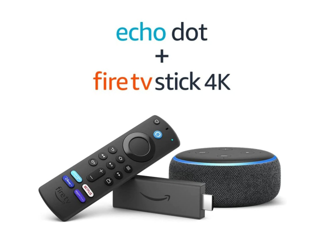 Echo Dot y Fire TV Stick. Amazon.