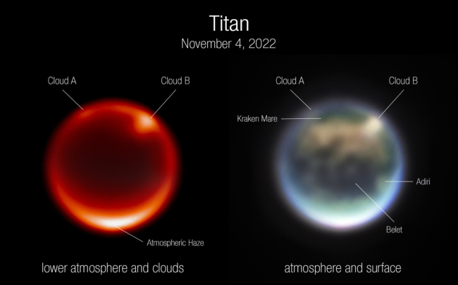 NASA, ESA, CSA, A. Pagan (STScI). Science: Webb Titan GTO Tea