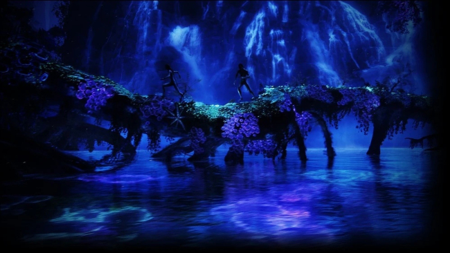 Plantas de Pandora brillando con luz propia (20th Century Fox)