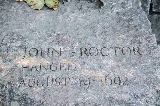Lápida de John Proctor