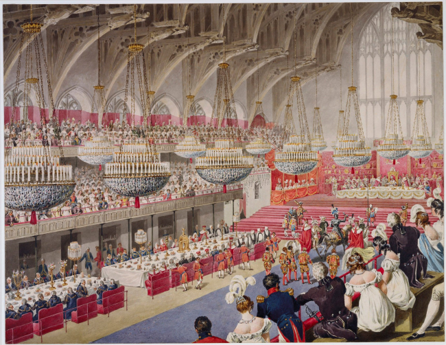 Banquete de la coronación de Jorge IV
