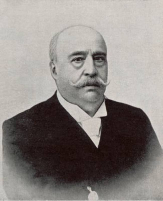 Miguel Morayta y Sagrario (1834-1917), historiador, periodista y político republicano. Foto: Album