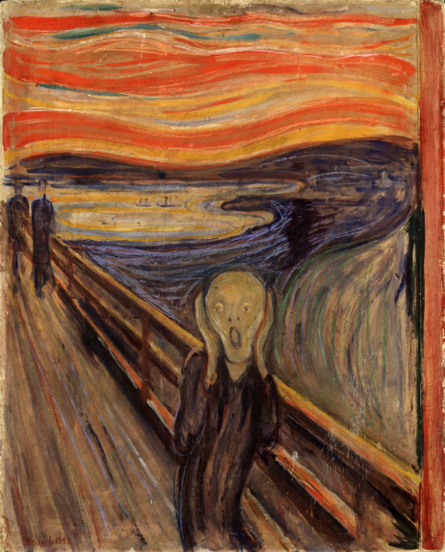 . El grito de Edvard Munch