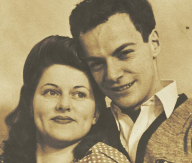 Richard Feynman y Arline Greenbaum