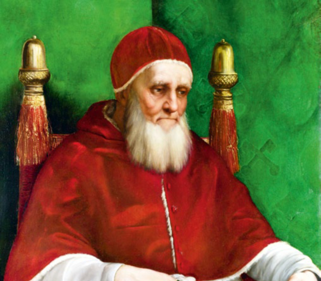 El futuro papa Julio II se opuso al poder de los Borgia cuando aún era solo el cardenal Della Rovere. Foto: ASC