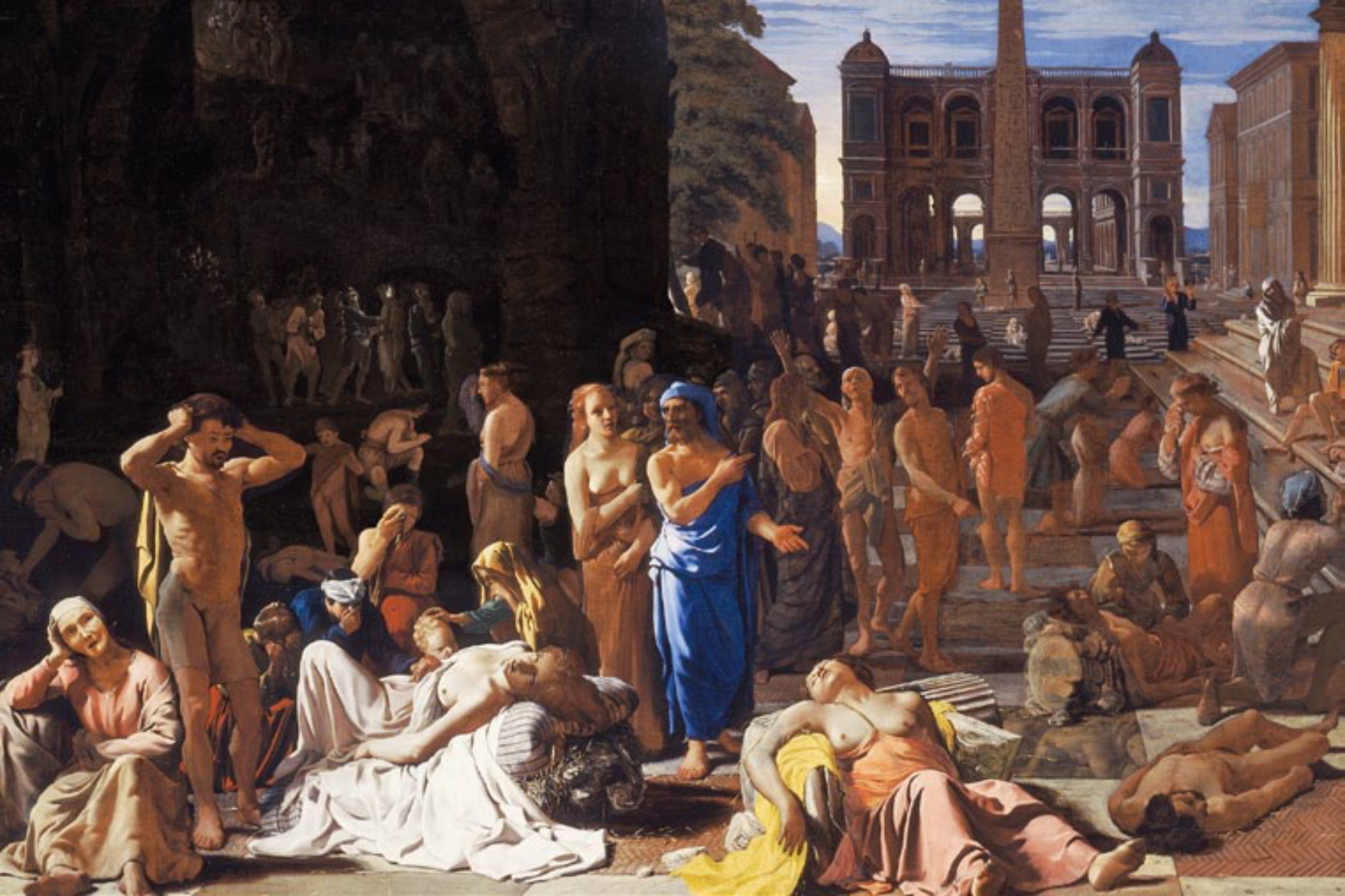 La plaga de Atenas (1652), de Michael Sweerts. Pericles fue una víctima más de esta mortífera epidemia en 430 a.C. Foto: ASC